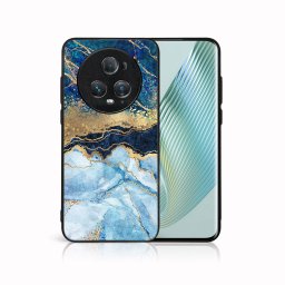 PROTEMIO MY ART Védőburkolat a Honor Magic5-höz Pro 5G BLUE MARBLE (141)