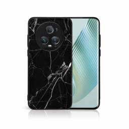 PROTEMIO MY ART Védőburkolat a Honor Magic5-höz Pro 5G BLACK MARBLE (142)