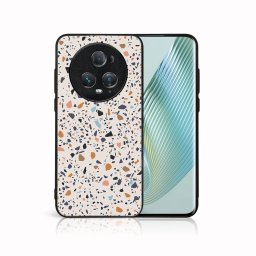 PROTEMIO MY ART Védőburkolat a Honor Magic5-höz Pro 5G BEIGE TERRAZZO (162)