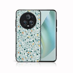 PROTEMIO MY ART Védőburkolat a Honor Magic5-höz Pro 5G BLUE TERRAZZO (164)