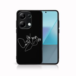 PROTEMIO MY ART Védőburkolat a Xiaomi Redmi-hez Note 13 FACES (196)