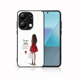 PROTEMIO MY ART Védőburkolat: Xiaomi Redmi Note 13 RED DRESS (137)
