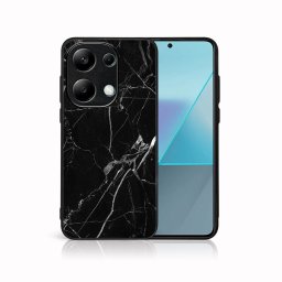 PROTEMIO MY ART Védőburkolat a Xiaomi Redmi-hez Note 13 Pro BLACK MARBLE (142)