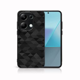PROTEMIO MY ART Védőburkolat a Xiaomi Redmi-hez Note 13 Pro BLACK TRIANGLES (232)