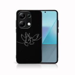 PROTEMIO MY ART Védőburkolat a Xiaomi Redmi-hez Note 13 Pro WHITE DOVE (195)