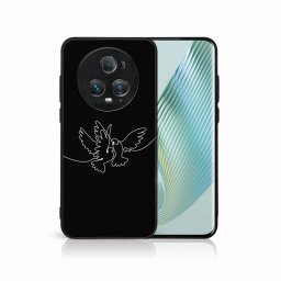 PROTEMIO MY ART Védőburkolat a Honor Magic5-höz Pro 5G WHITE DOVE (195)