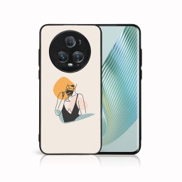 PROTEMIO MY ART Védőburkolat a Honor Magic5-höz Pro 5G WOMAN (197)