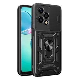 RING KAMERA Borító tartóval Honor 200 Lite-hoz fekete