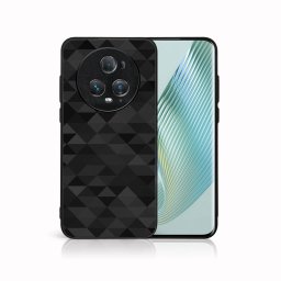PROTEMIO MY ART Védőburkolat a Honor Magic5-höz Pro 5G BLACK TRIANGLES (232)