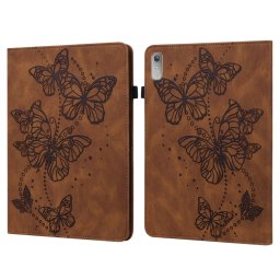 ART BUTTERFLY Flip tok Lenovo Tab P11 Gen 2 barna