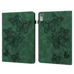 ART BUTTERFLY Flip tok Lenovo Tab P11 Gen 2 zöldhöz