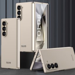 GKK Műanyag borítás üveggel a külső kijelzőhöz Samsung Galaxy Z Fold6 5G TITÁN GREY
