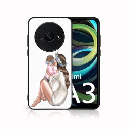 PROTEMIO MY ART Védőburkolat a Xiaomi Redmi A3 BABY számára GIRL (111)