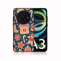 PROTEMIO MY ART Karácsonyi kivitelű borító Xiaomi Redmi A3 CHRISTMAS (069)