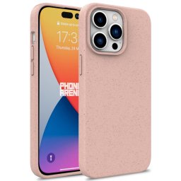 ECO RUBBER védőburkolat Apple iPhone 16 Pro világos rózsaszín