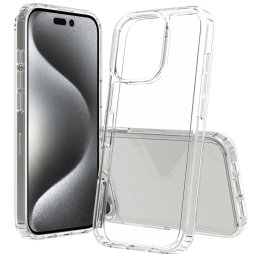 SHOCK Extra tartós burkolat Apple iPhone 16 Pro átlátszó