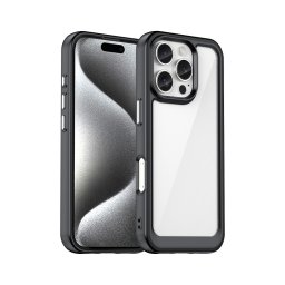CRYSTAL Védőburkolat Apple iPhone 16 Pro fekete