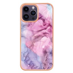 IMD MARBLE Védőburkolat Apple iPhone 16 Pro PINK-hoz