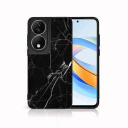PROTEMIO MY ART Védőburkolat a Honor X7b számára BLACK MARBLE (142)