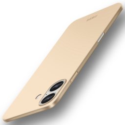 MOFI Műanyag borítás Apple-hoz iPhone 16 Plus arany