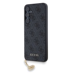 GUESS 4G fedél medállal Samsung Galaxy A55 5G szürke
