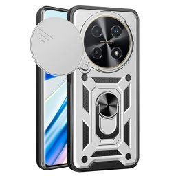RING KAMERA Borító tartóval Huawei nova 12i ezüsthöz