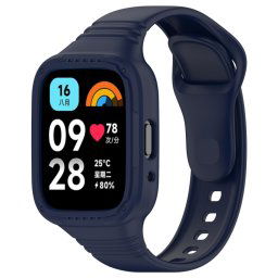 GLACIER Védőtok pánttal Xiaomi Redmi Watch 3-hoz Aktív sötétkék