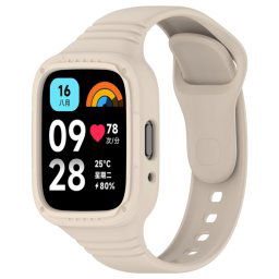 GLACIER Védőtok pánttal Xiaomi Redmi Watch 3 Aktív bézs színhez