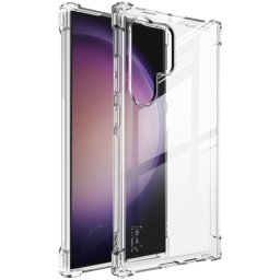 IMAK Védőtok a Samsung Galaxy S24 Ultra számára 5G átlátszó