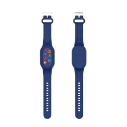 CARTOON Gyermek szilikon szíj Samsung Galaxy SmartTag 2 BLUE PAWS-hoz