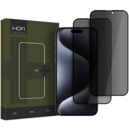 HOFI ANTI SPY GLASS PRO+ 2x üveg ANTISPY szűrővel Apple iPhone 16 Plus-hoz