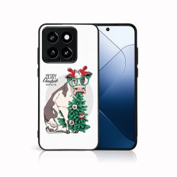 PROTEMIO MY ART Karácsonyi kivitelű borító Xiaomi 14 VIDÁM CHRISTMAS (074)