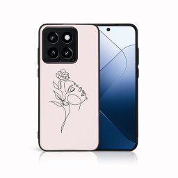 PROTEMIO MY ART Védőburkolat a Xiaomi 14 ROSE GIRL-hoz (198)