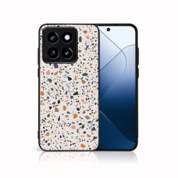 PROTEMIO MY ART Védőburkolat a Xiaomi 14 BEIGE TERRAZZO (162) számára