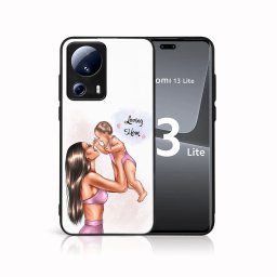 PROTEMIO MY ART Védőhuzat a Xiaomi 13-hoz Lite LOVING MOM (115)