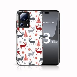 PROTEMIO MY ART Karácsonyi kivitelű borító Xiaomi 13 Lite DEER (068)
