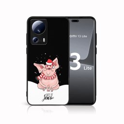 PROTEMIO MY ART Karácsonyi dizájnú borító Xiaomi 13 Lite HAJJON HÓT (075)