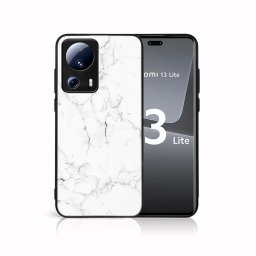 PROTEMIO MY ART Védőburkolat a Xiaomi 13-hoz Lite WHITE MARBLE (144)