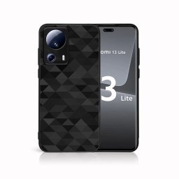 PROTEMIO MY ART Védőburkolat a Xiaomi 13-hoz Lite BLACK TRIANGLES (232)