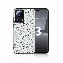 PROTEMIO MY ART Védőburkolat a Xiaomi 13-hoz Lite GREY TERRAZZO (163)