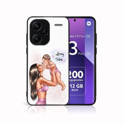 PROTEMIO MY ART Védőburkolat a Xiaomi-hoz Redmi Note 13 Pro+ 5G LOVING MOM (115)