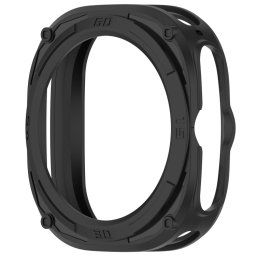 TPU HALF COVER Fedél a Samsung-hoz Galaxy Watch Ultra / Watch Ultra 2025 fekete