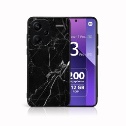 PROTEMIO MY ART Védőtok a Xiaomi-hoz Redmi Note 13 Pro+ 5G BLACK MARBLE (142)