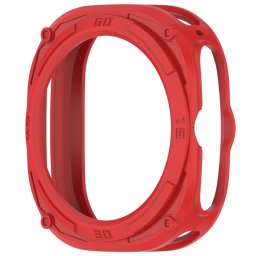 TPU HALF COVER Fedél a Samsung-hoz Galaxy Watch Ultra / Watch Ultra 2025 vörös