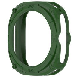 TPU HALF COVER Fedél a Samsung-hoz Galaxy Watch Ultra / Watch Ultra 2025 zöld