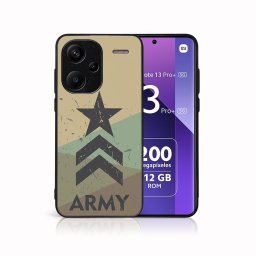 PROTEMIO MY ART Védőtok a Xiaomi Redmi-hoz Note 13 Pro+ 5G ARMY (236)