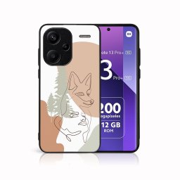 PROTEMIO MY ART Védőburkolat a Xiaomi-hoz Redmi Note 13 Pro+ 5G FOX (191)
