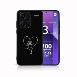 PROTEMIO MY ART Védőtok a Xiaomi-hoz Redmi Note 13 Pro+ 5G PAW (201)