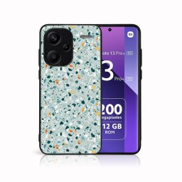 PROTEMIO MY ART Védőburkolat a Xiaomi Redmi-hoz Note 13 Pro+ 5G BLUE TERRAZZO (164)