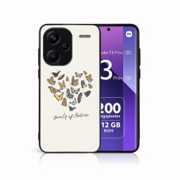 PROTEMIO MY ART Védőtok a Xiaomi-hoz Redmi Note 13 Pro+ 5G BUTTERFLIES (240)
